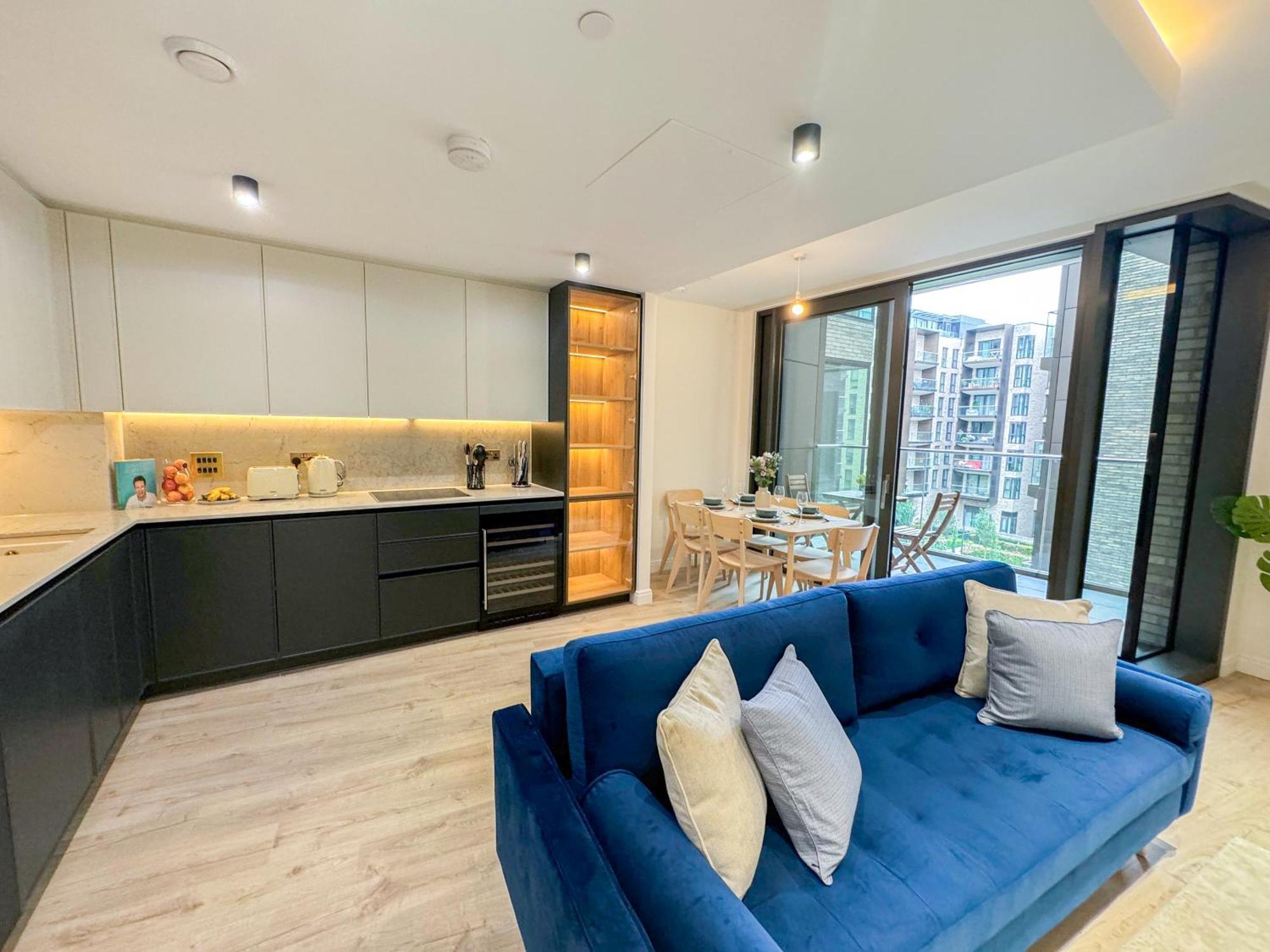 Apartment Lavish 2 Bedroom Flat With Private Balcony In Clerkenwell, Barbican London